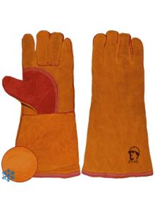 Краги спилковые «КРА 540» утепленные